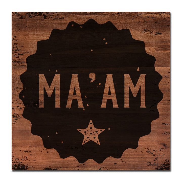Ma'am'  Wall Art