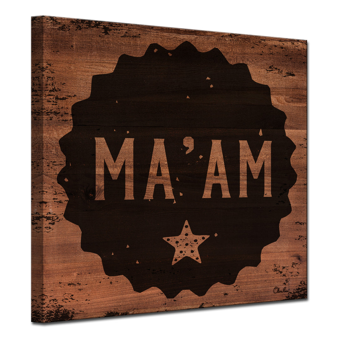Ma'am'  Wall Art