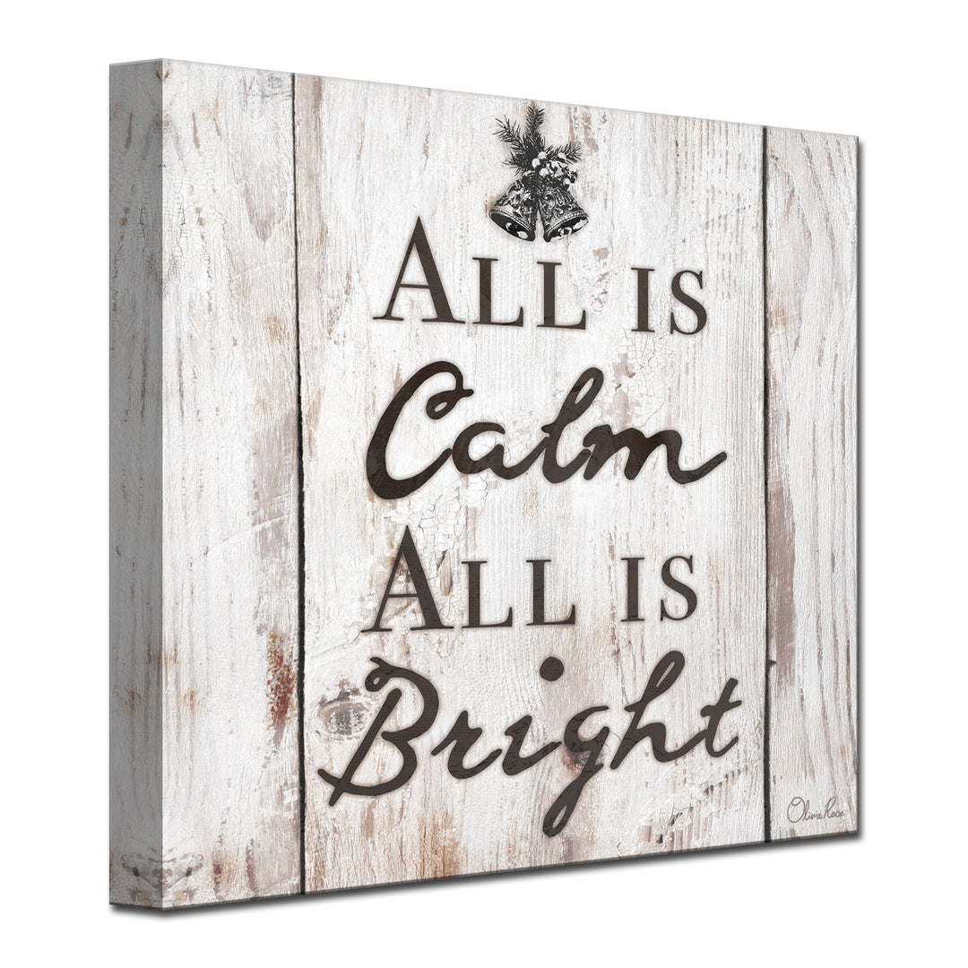 Christmas Silent Night'  Textual Wall Art
