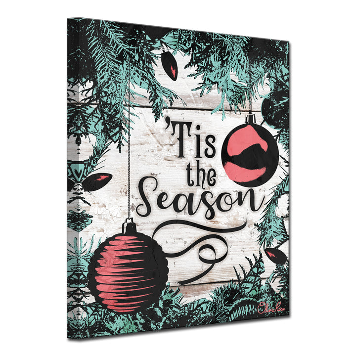 Christmas Tis the Season'  Textual Wall Art