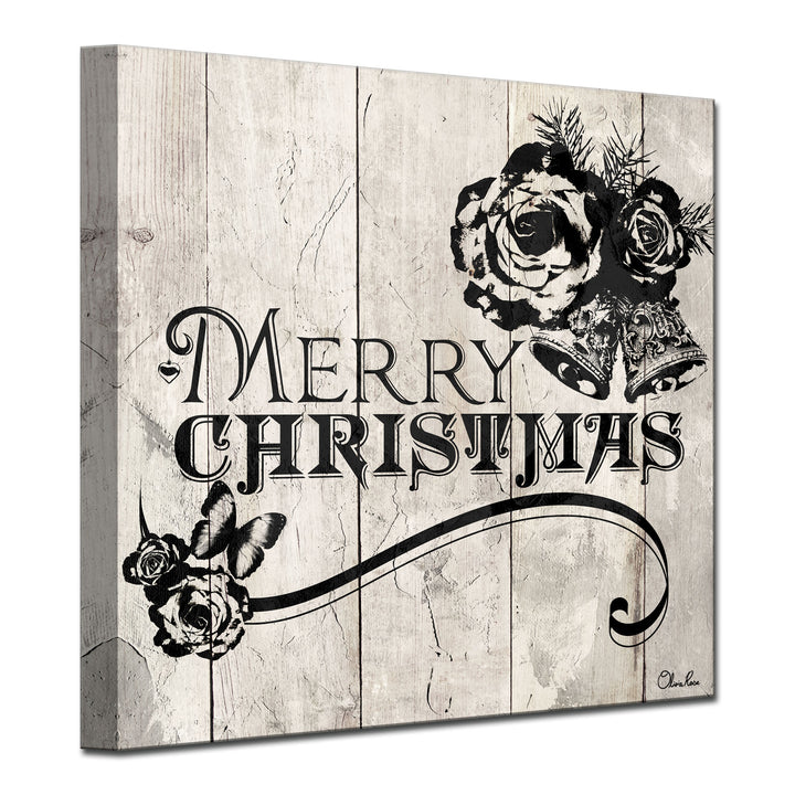 Shabby Chic Christmas'  Textual Wall Art