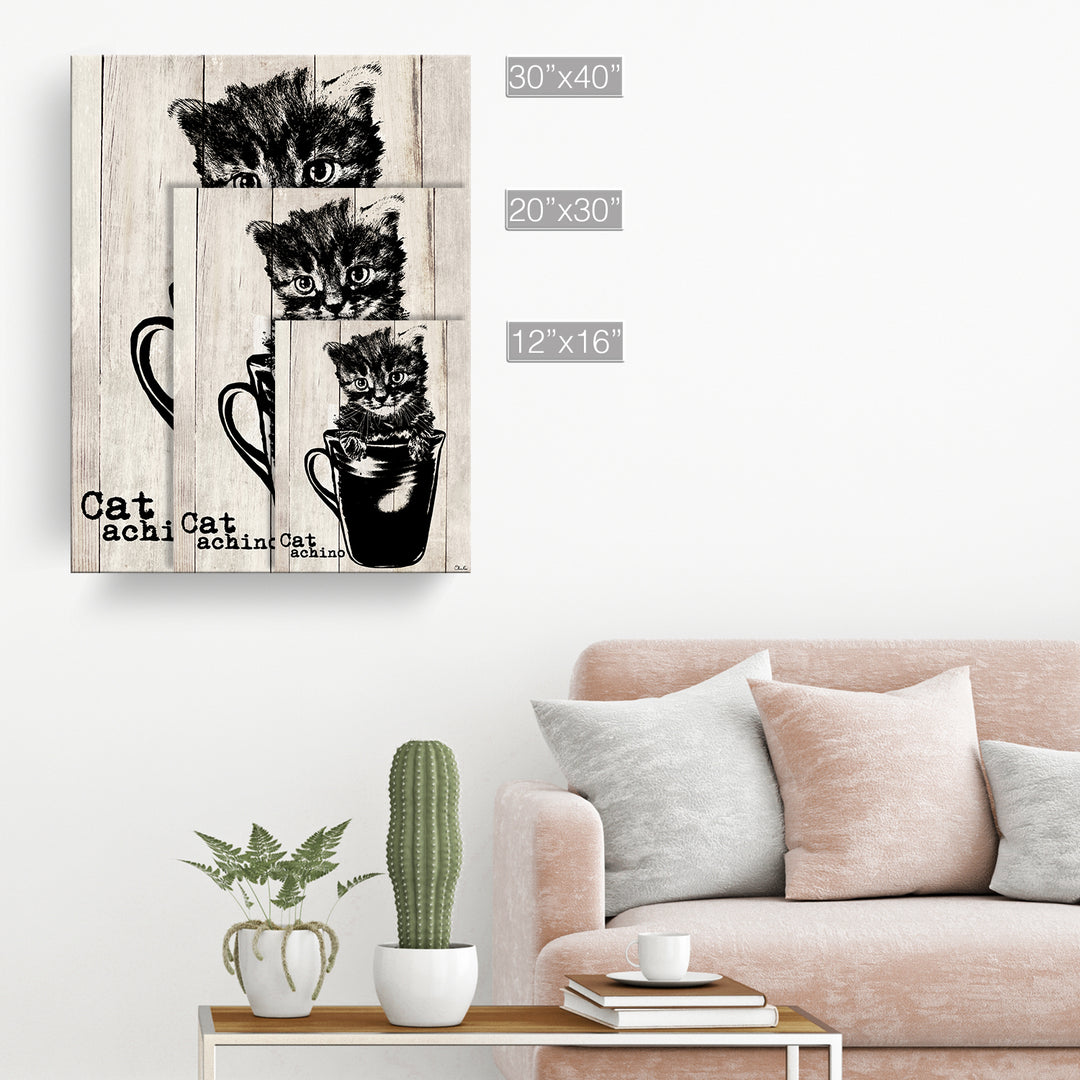 Catachino'  Cat Wall Art