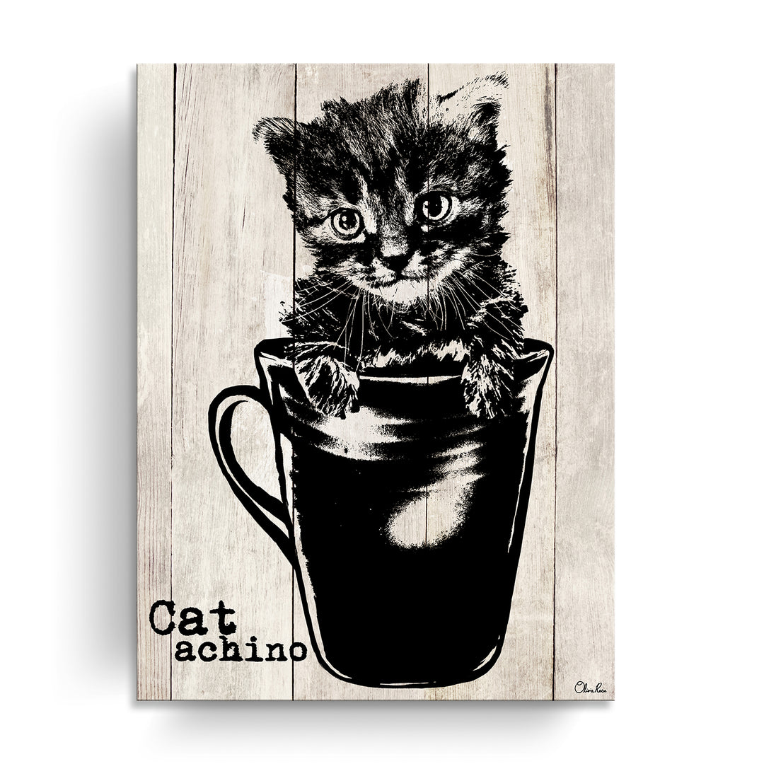 Catachino'  Cat Wall Art
