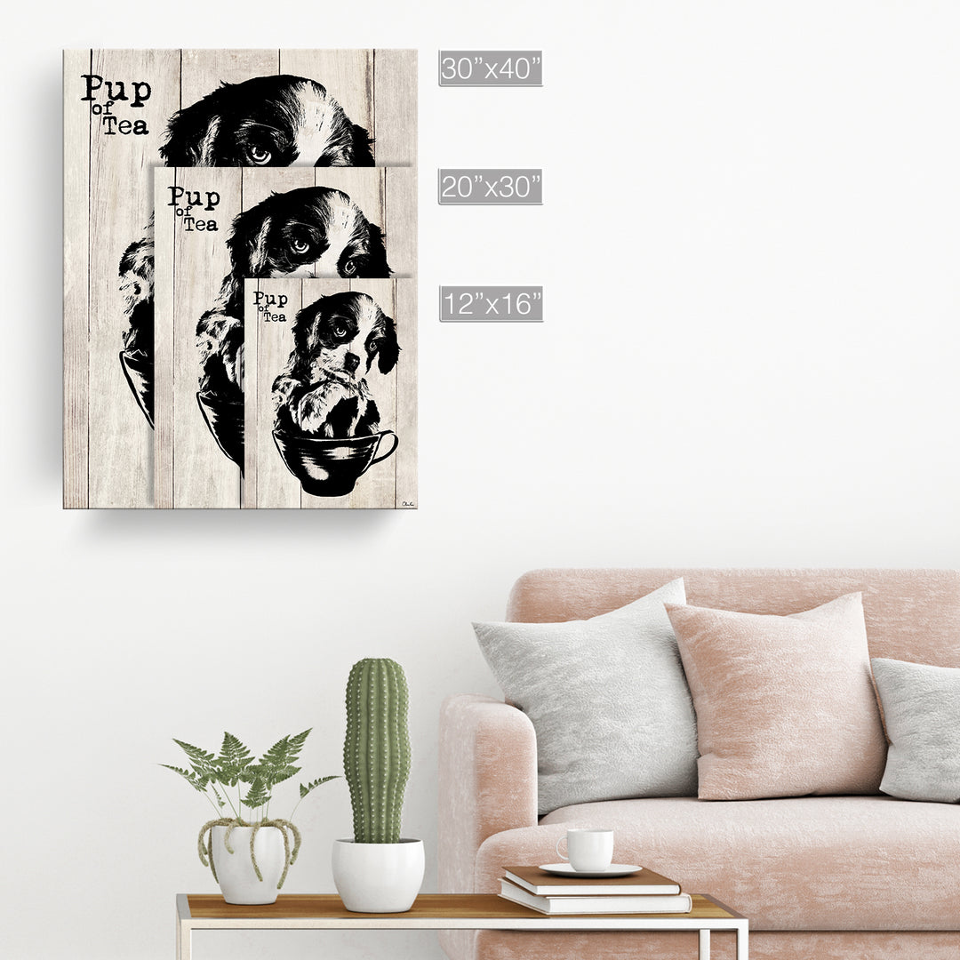 Pup of Tea'  Dog Wall Art