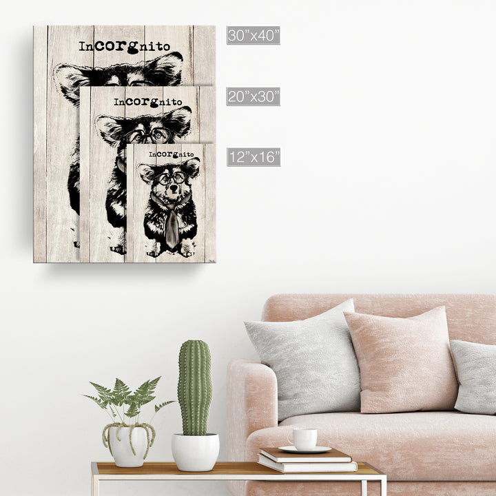Incorgnito'  Dog Wall Art