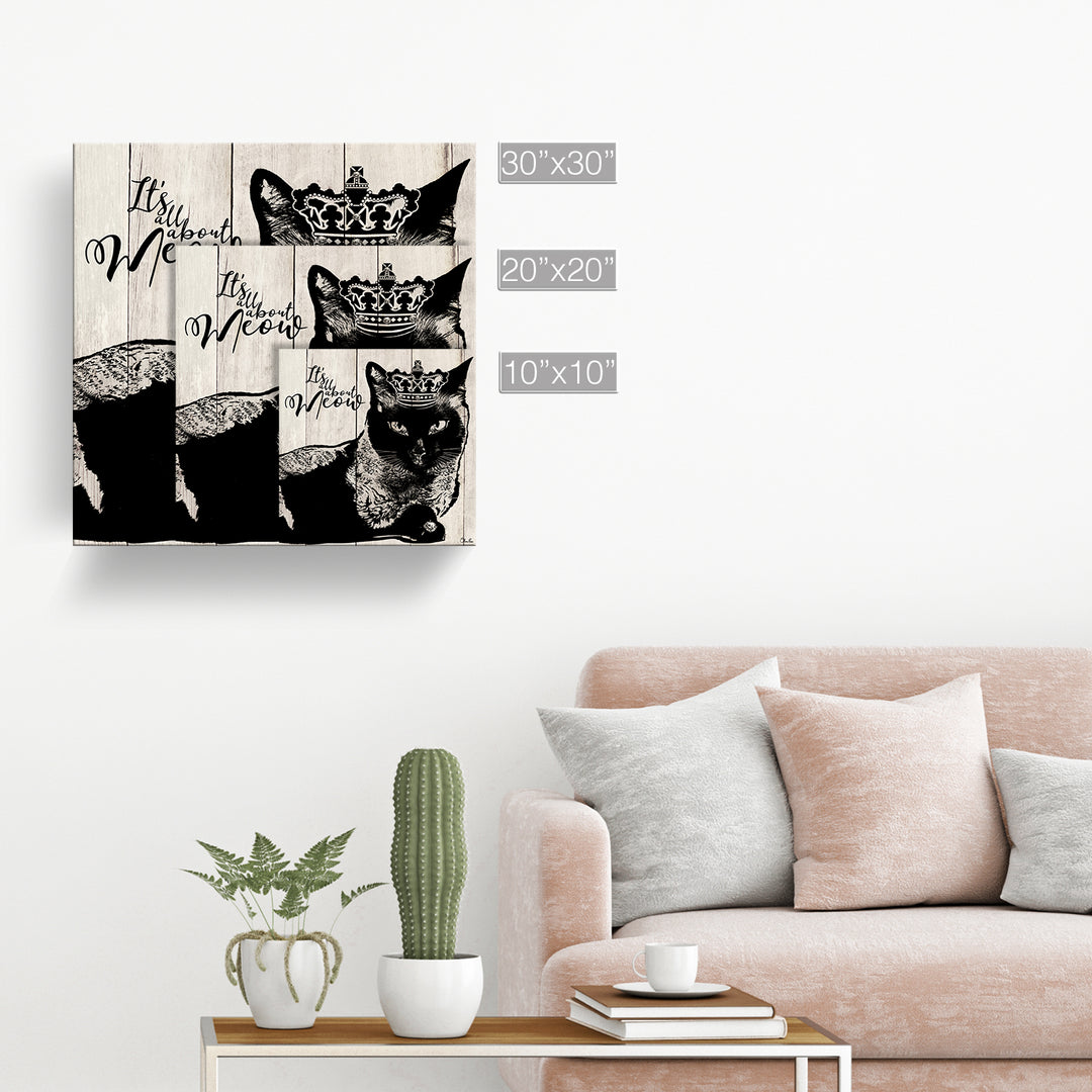 Meow'  Pet Wall Art