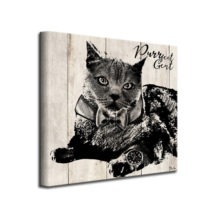Purrfect Gent'  Pet Wall Art