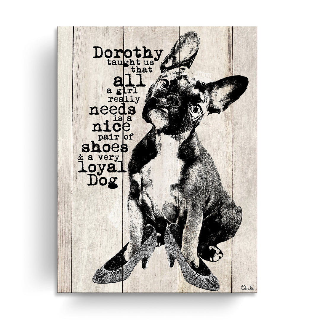 Shoes'  Dog Wall Art