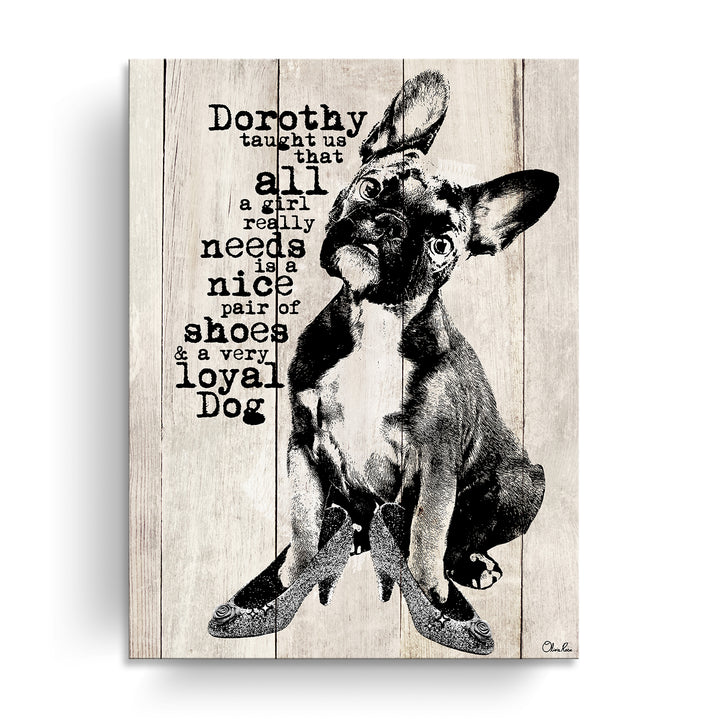 Shoes'  Dog Wall Art