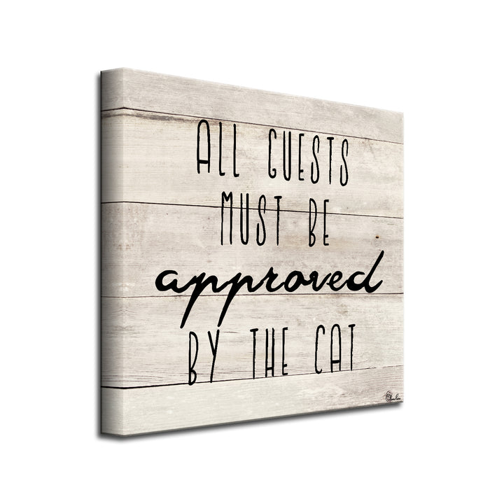 Cat Approved'  Pet Wall Art