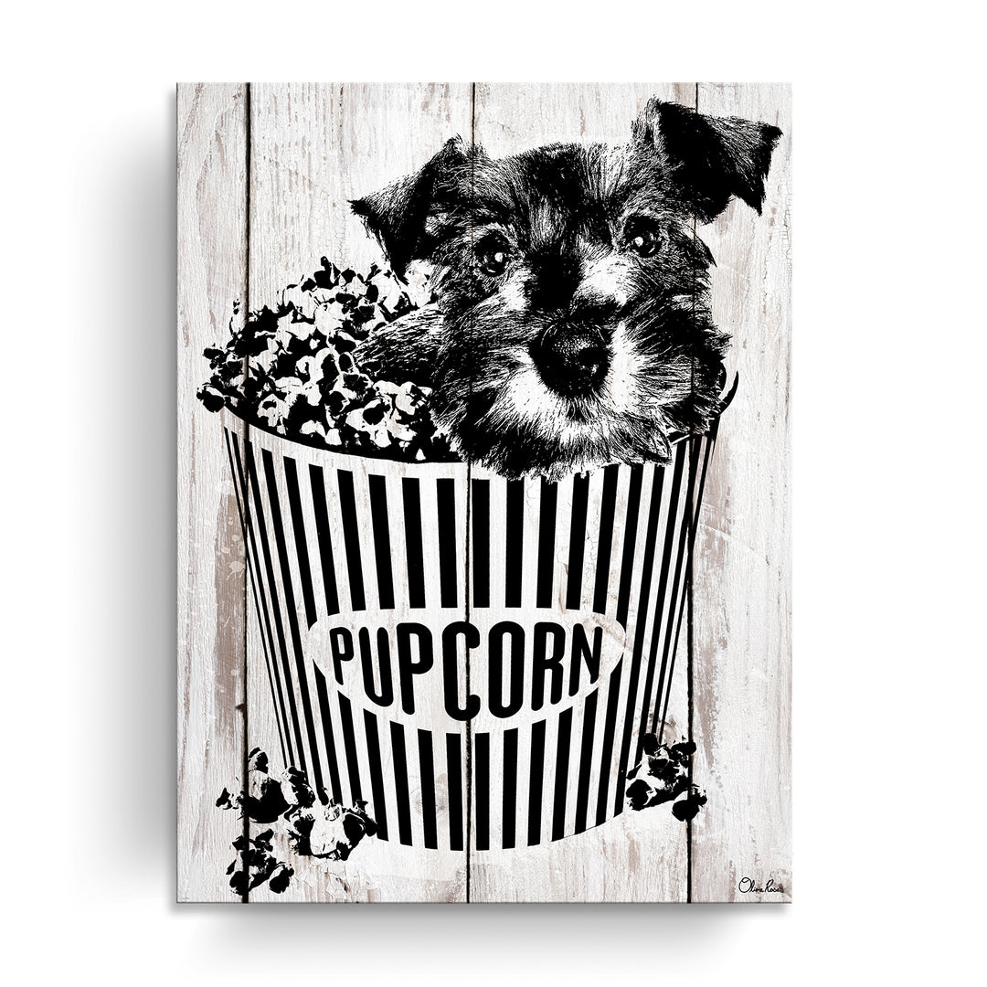 Pupcorn'  Dog Wall Art
