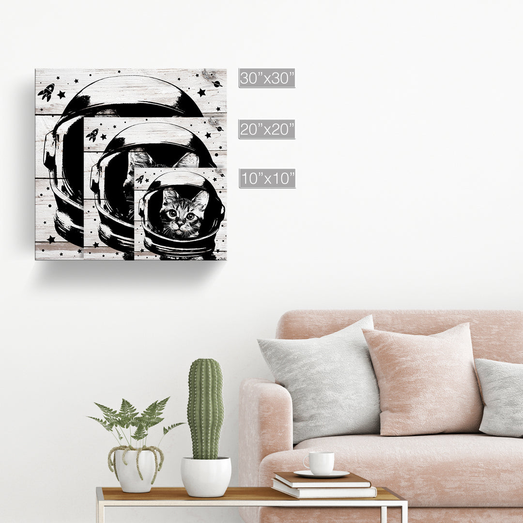 Space Cat'  Pet Wall Art