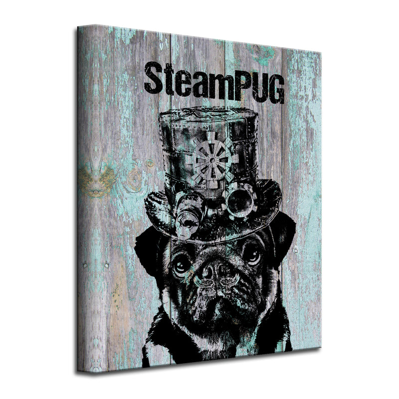 SteamPUG'  Dog Wall Art