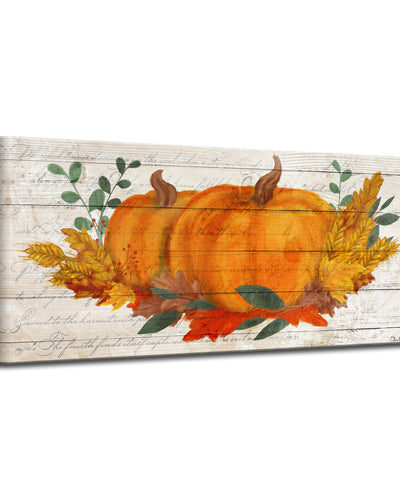'Pumpkin Harvest' by Olivia Rose — Fall Wall Art