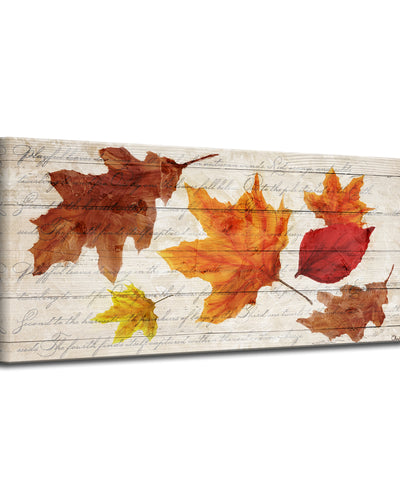 'Fall Leaves' by Olivia Rose — Autumn Wall Art
