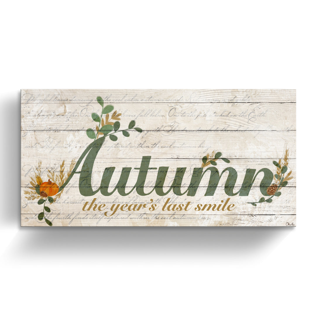 'Autumn' Wrapped Canvas Harvest Wall Art