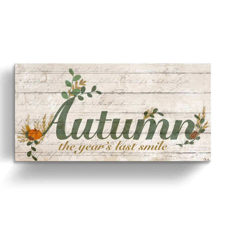 'Autumn' Wrapped Canvas Harvest Wall Art