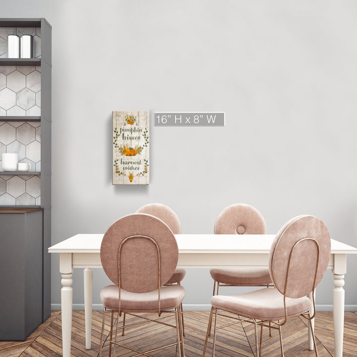 Pumpkin Kisses'  Harvest Wall Art