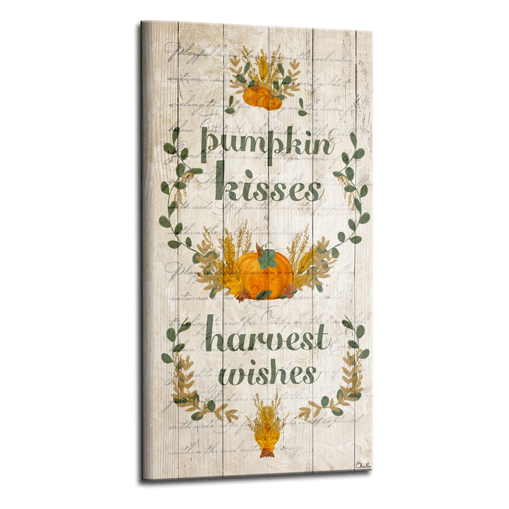 Pumpkin Kisses'  Harvest Wall Art