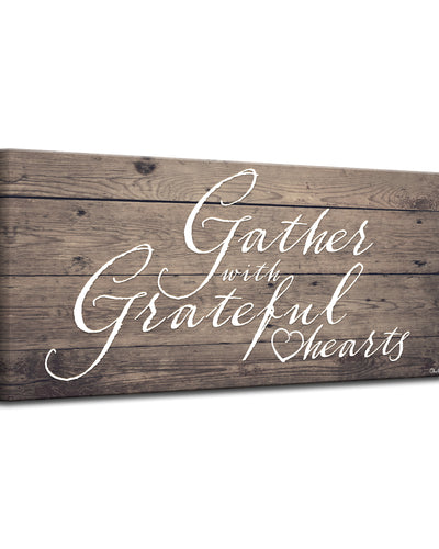 'Grateful Hearts' by Olivia Rose — Fall Wall Art