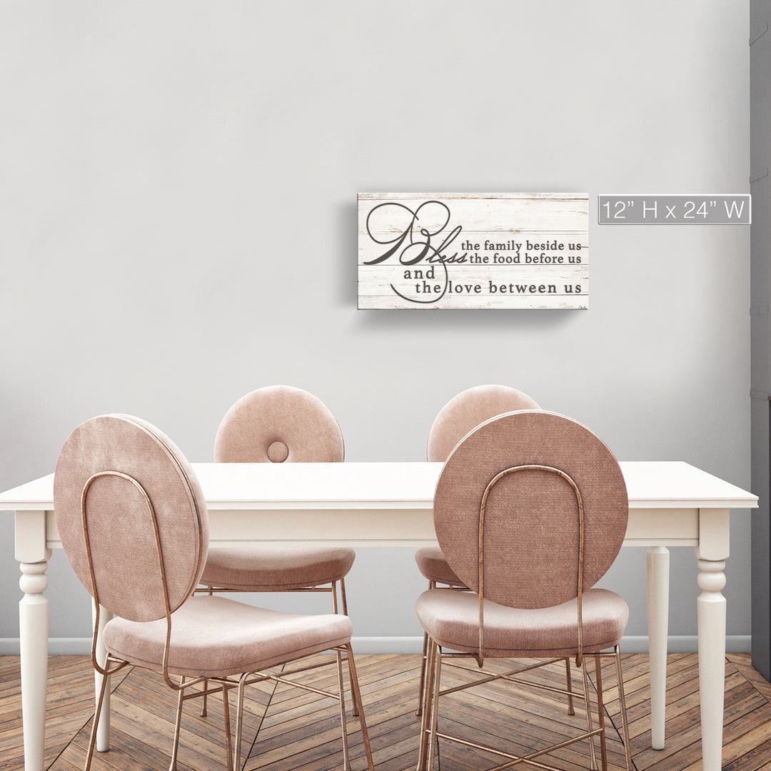 'Blessing' Wrapped Canvas Kitchen Wall Art