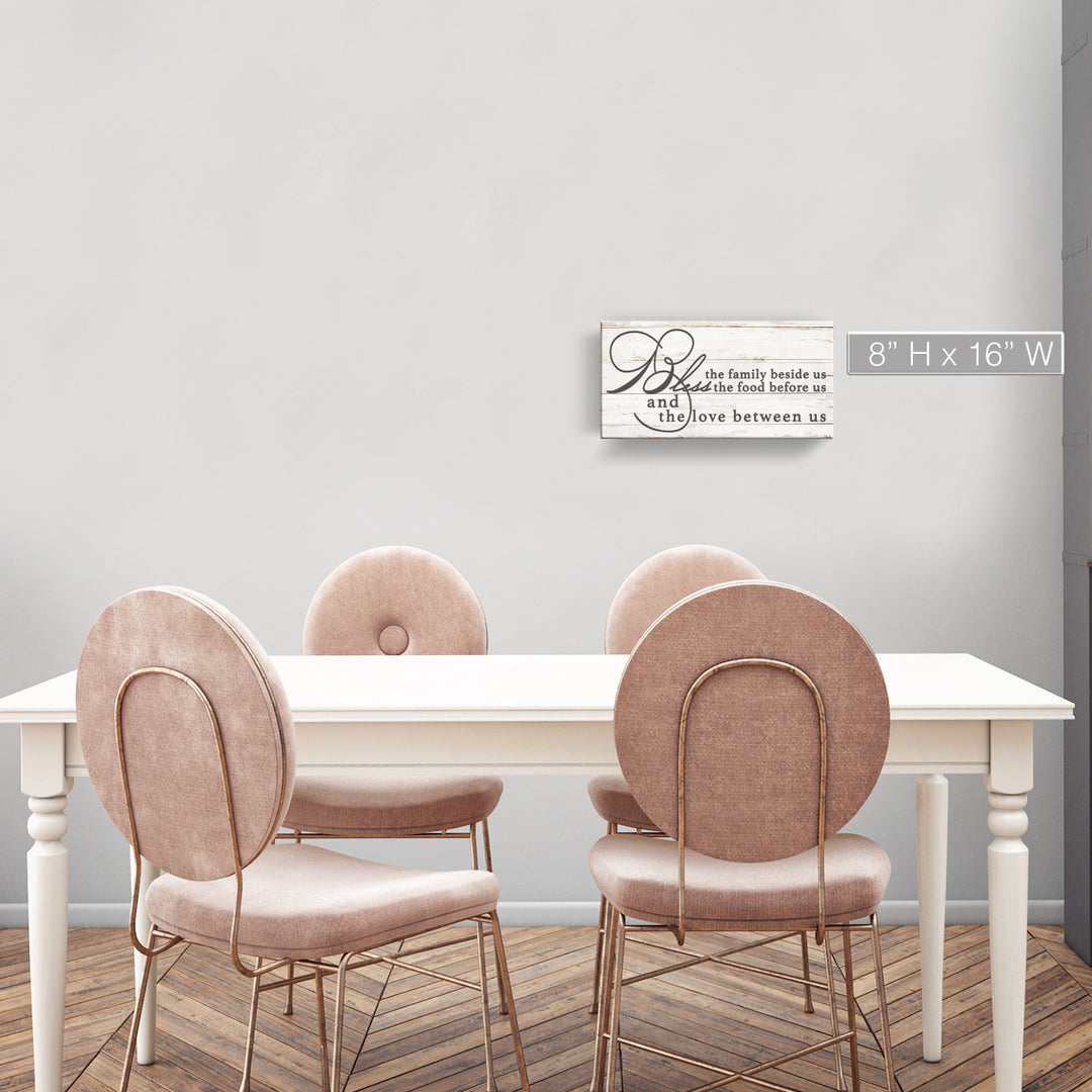 'Blessing' Wrapped Canvas Kitchen Wall Art
