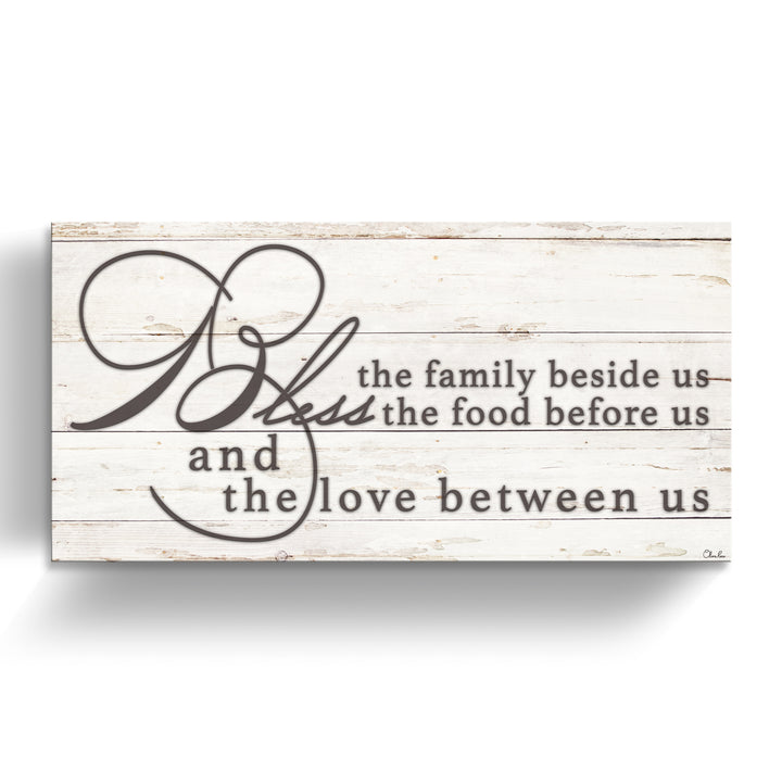 'Blessing' Wrapped Canvas Kitchen Wall Art
