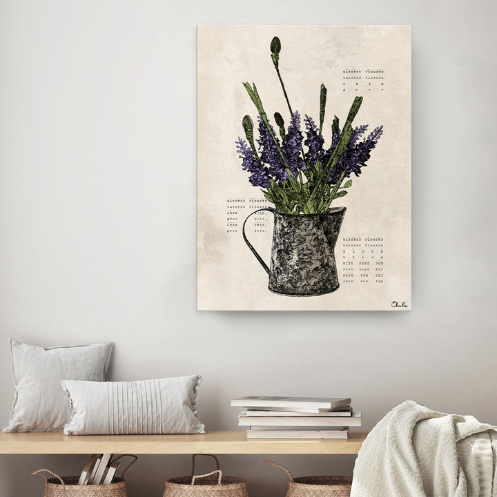 Poetic Flora II'  Floral Wall Art