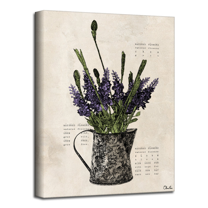 Poetic Flora II'  Floral Wall Art
