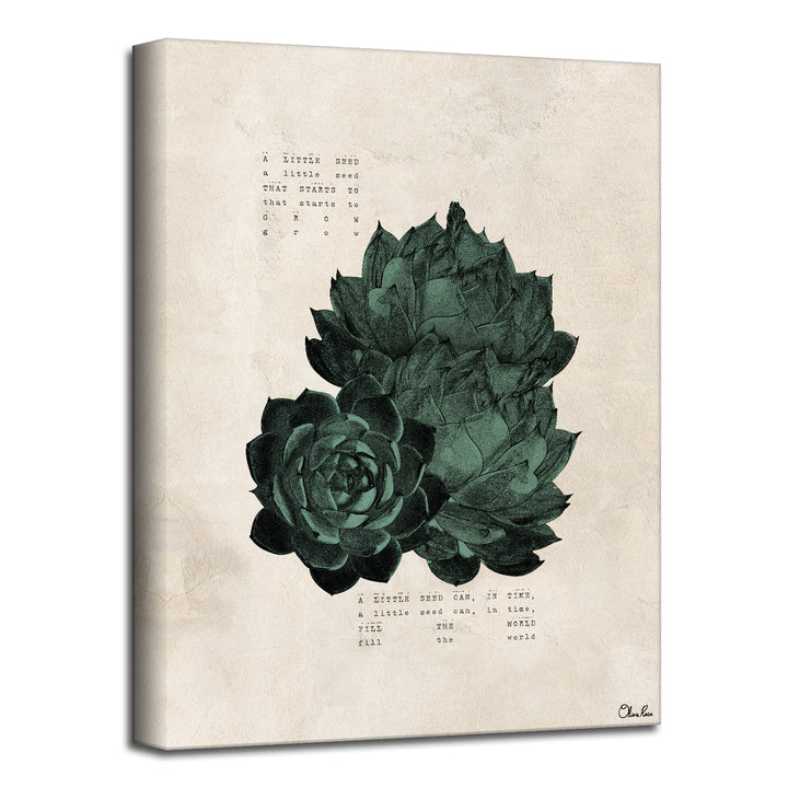 Poetic Flora V'  Floral Wall Art