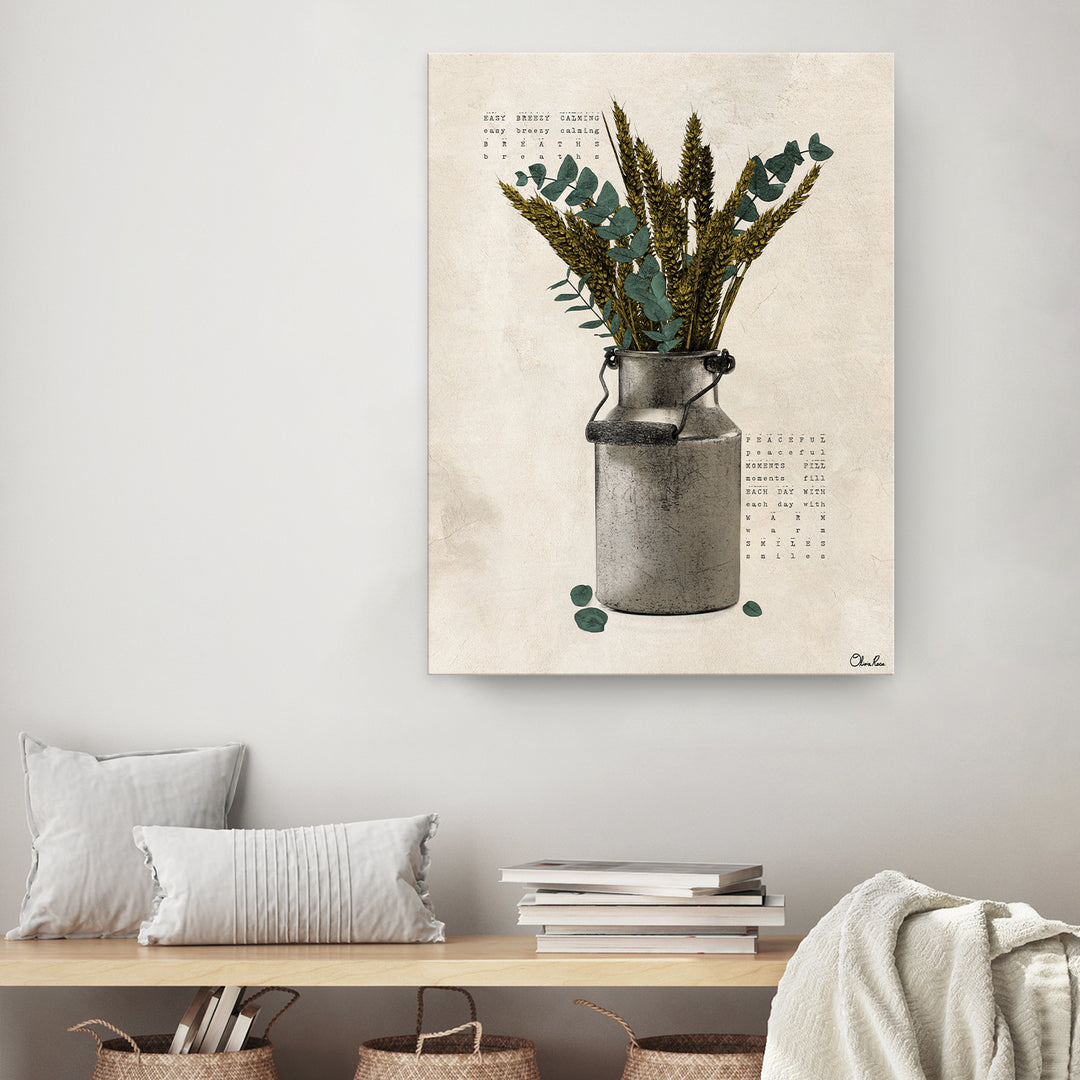 Poetic Flora VI'  Floral Wall Art