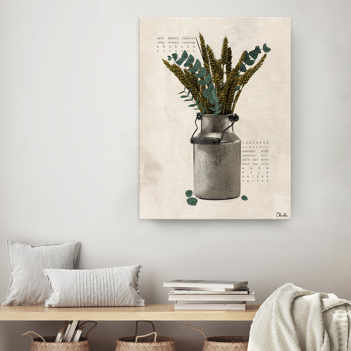 Poetic Flora VI'  Floral Wall Art