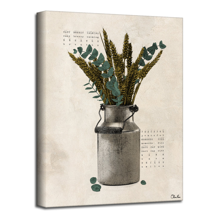 Poetic Flora VI'  Floral Wall Art