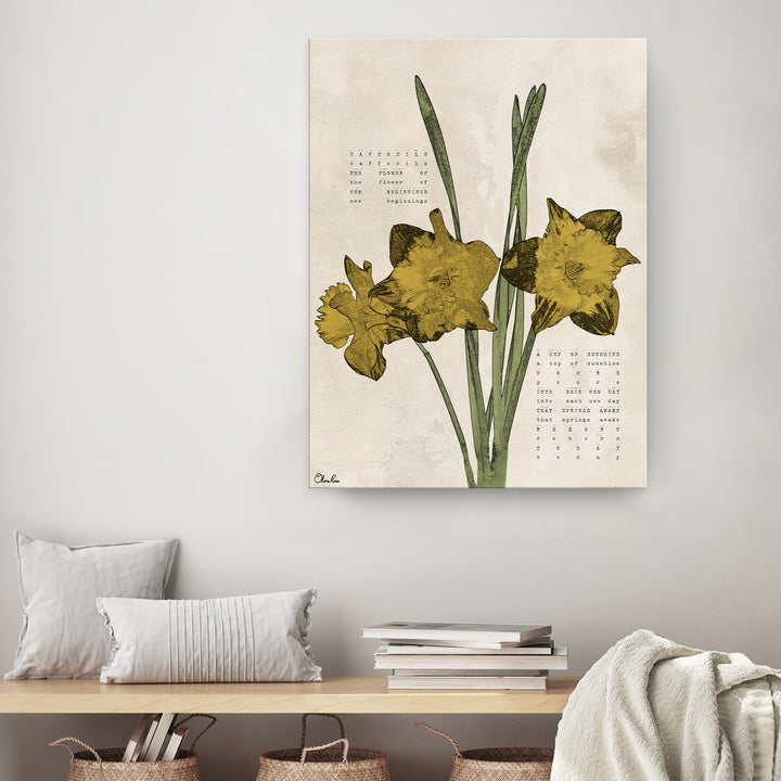 Poetic Flora XIV'  Floral Wall Art