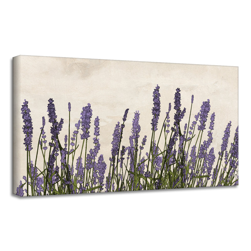 'Poetic Flora XX' Wrapped Canvas Floral Wall Art