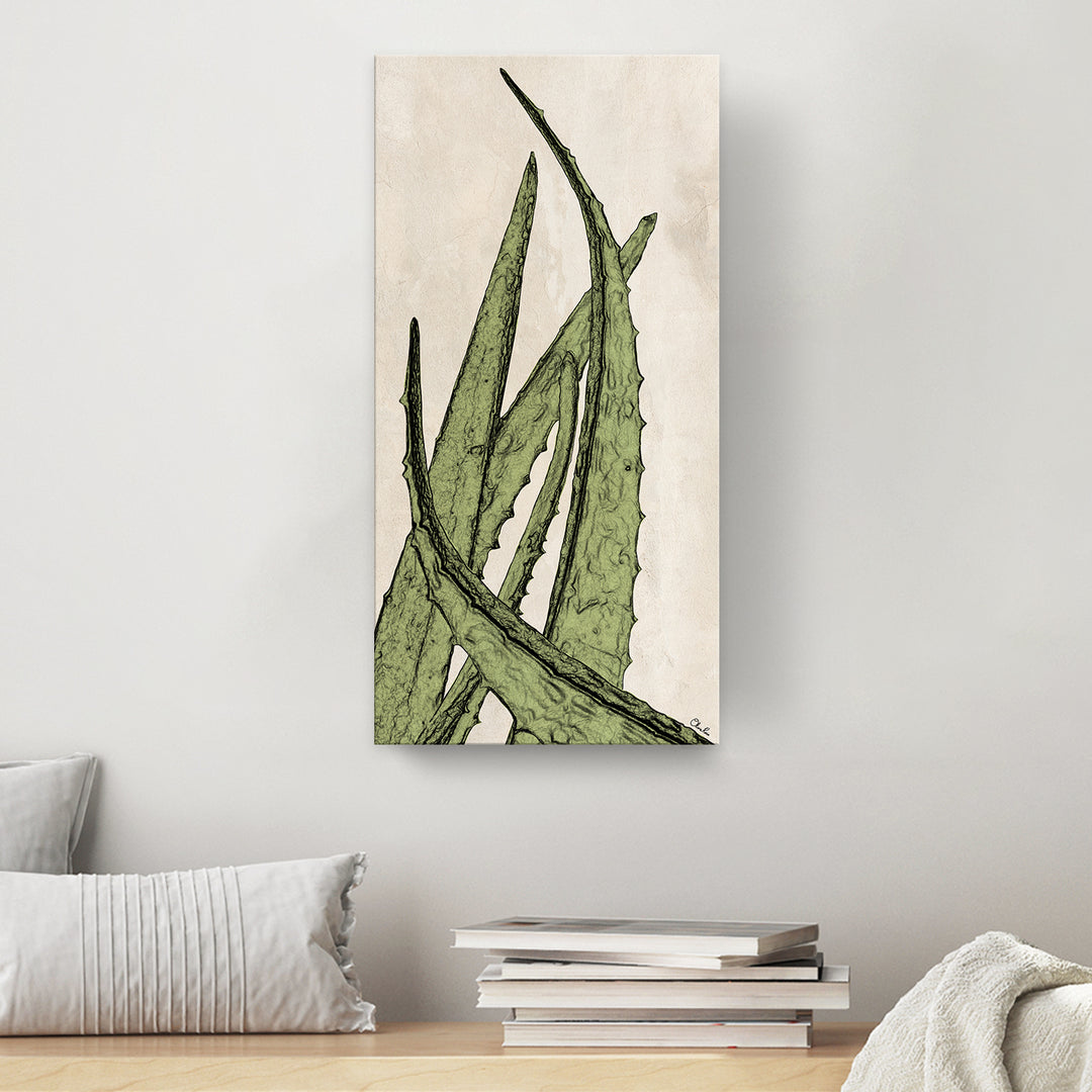 Poetic Flora XXXV'  Succulent Wall Art