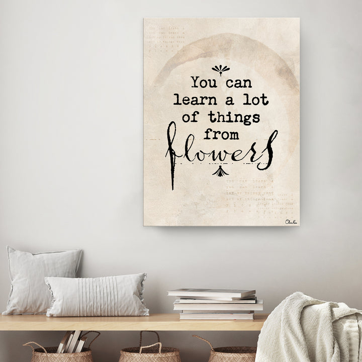 Poetic Flora XXXVIII'  Inspirational Wall Art