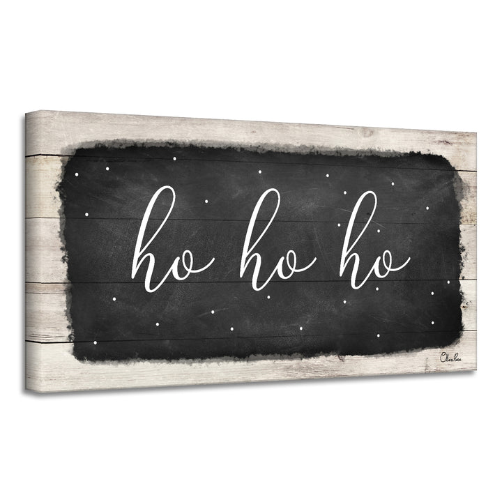 'Hohoho' Holiday Canvas Wall Art