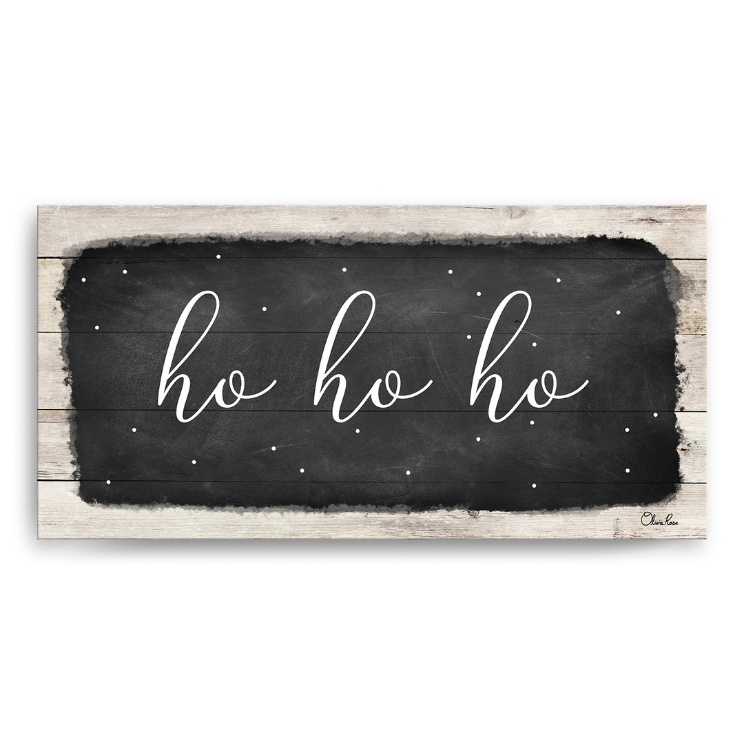 'Hohoho' Holiday Canvas Wall Art