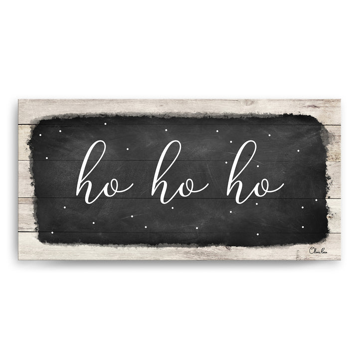'Hohoho' Holiday Canvas Wall Art