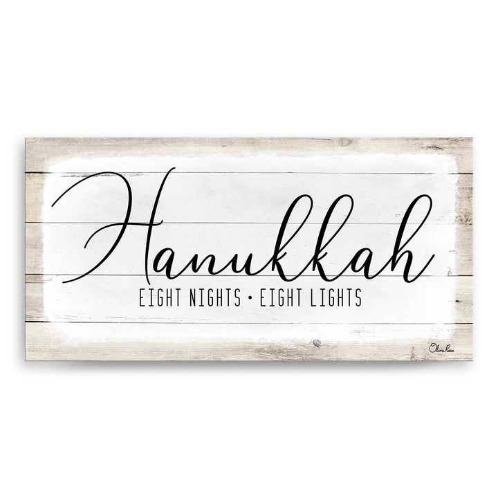 'Hanukkah' Holiday Canvas Wall Art