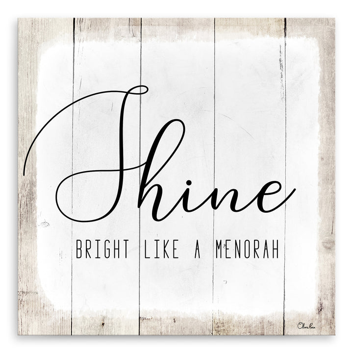 Shine' Hanukkah  Wall Art