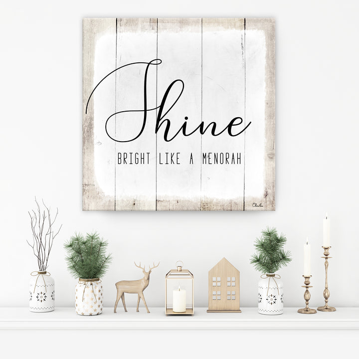 Shine' Hanukkah  Wall Art