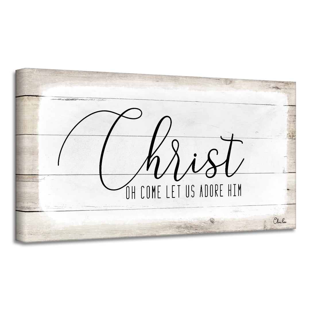 'Christ' Holiday Canvas Wall Art