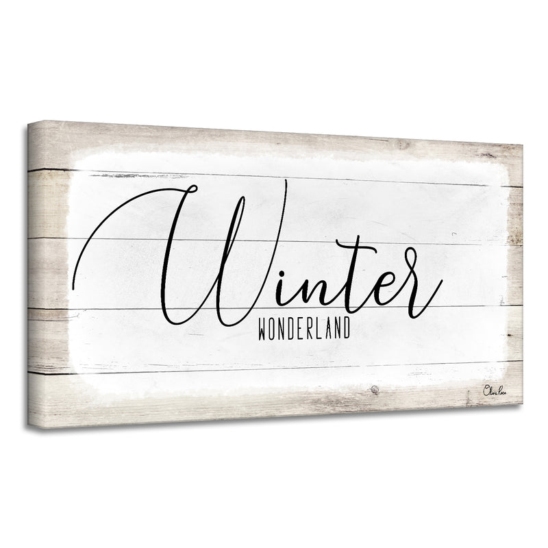'Winter Wonderland' Holiday Canvas Wall Art