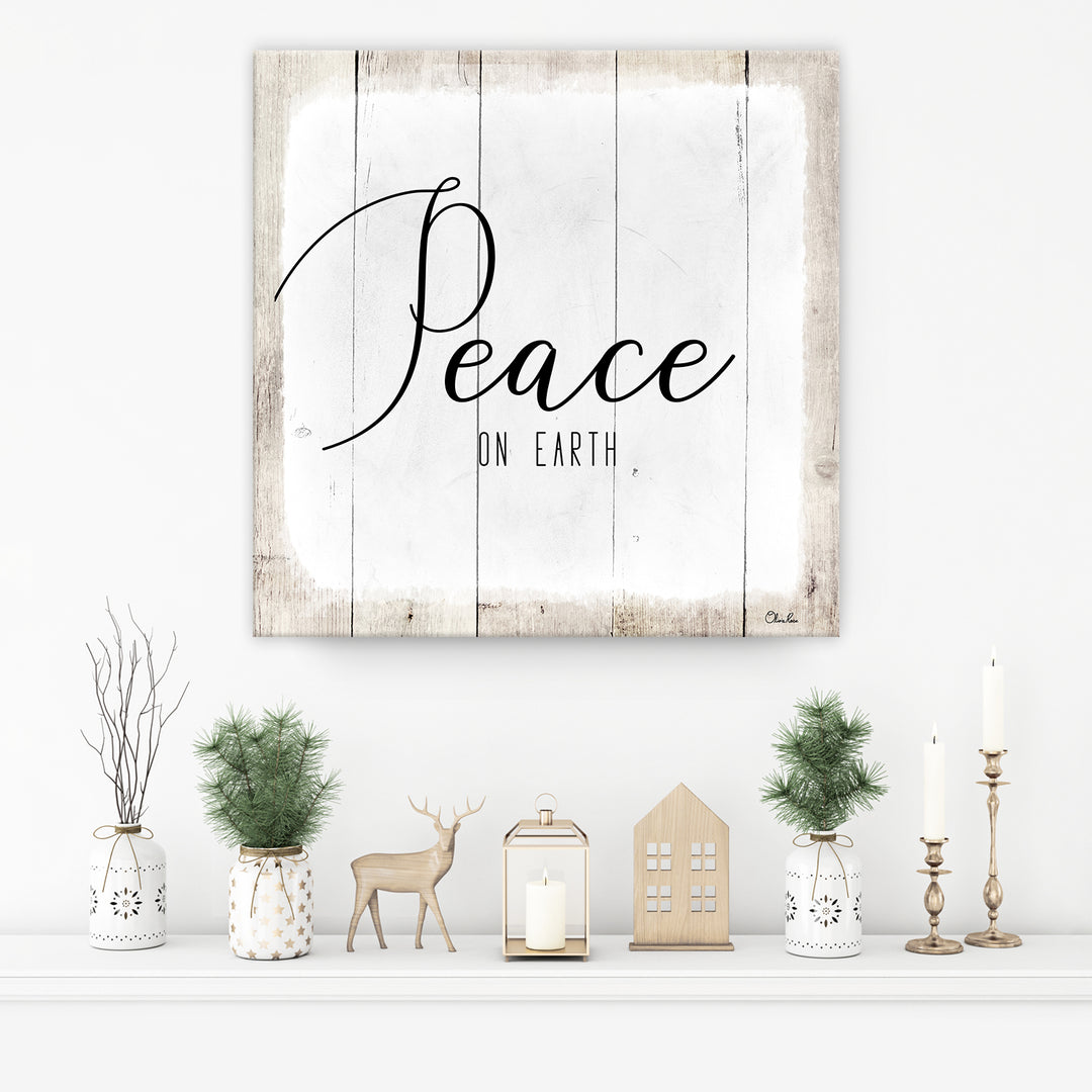 Peace on Earth II' Holiday  Wall Art
