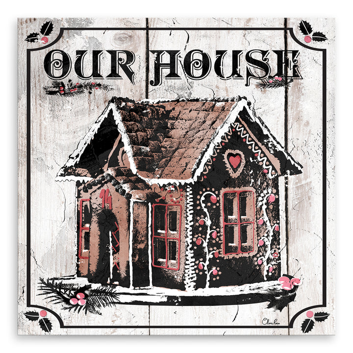 Gingerbread House' Holiday  Wall Art