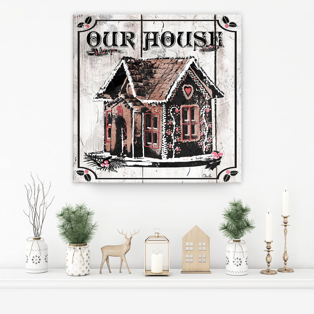 Gingerbread House' Holiday  Wall Art