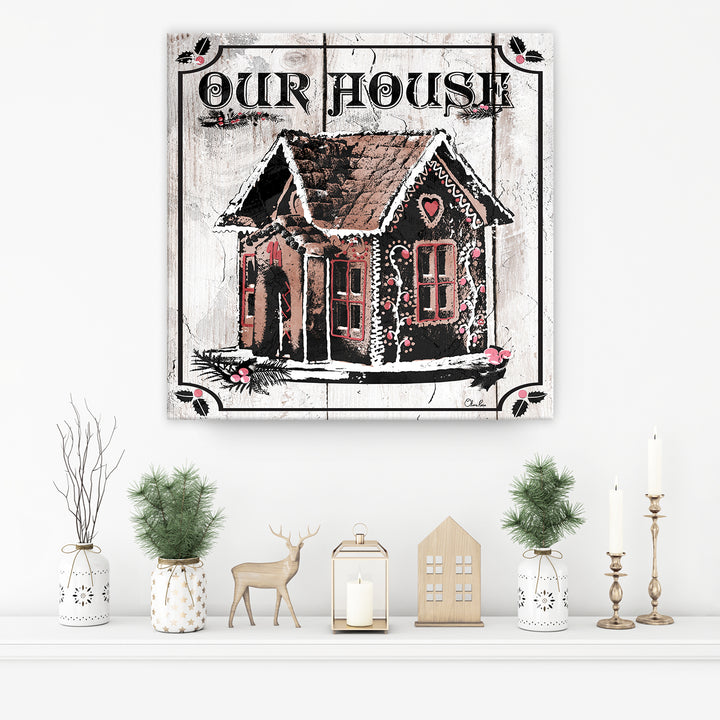 Gingerbread House' Holiday  Wall Art