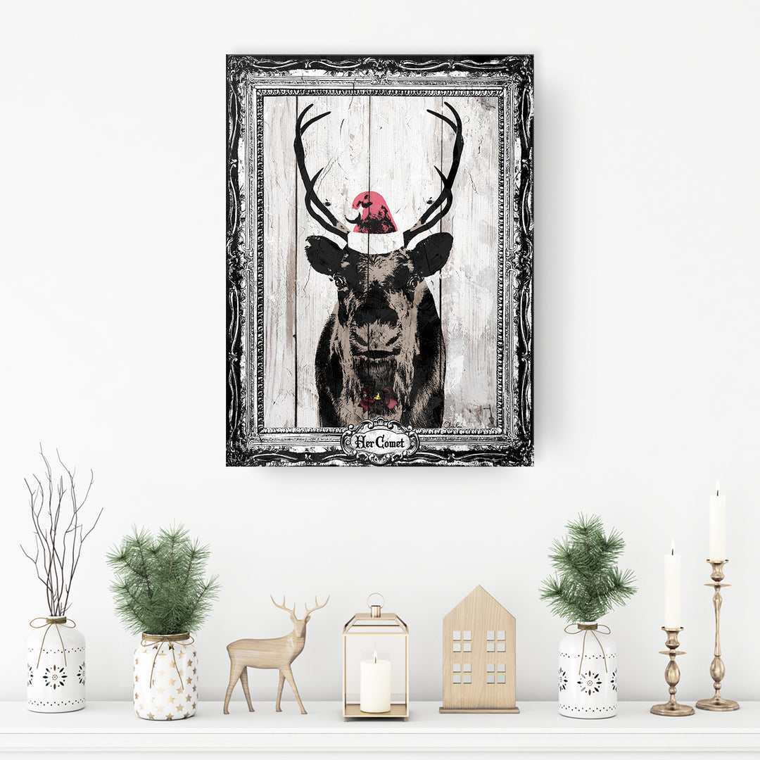 Her Comet' Holiday Wall Art